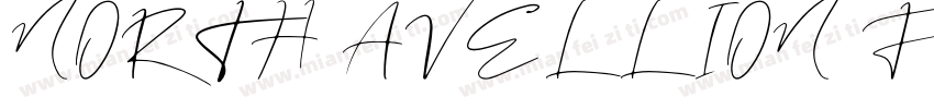 NORTH AVELLION FONT字体转换